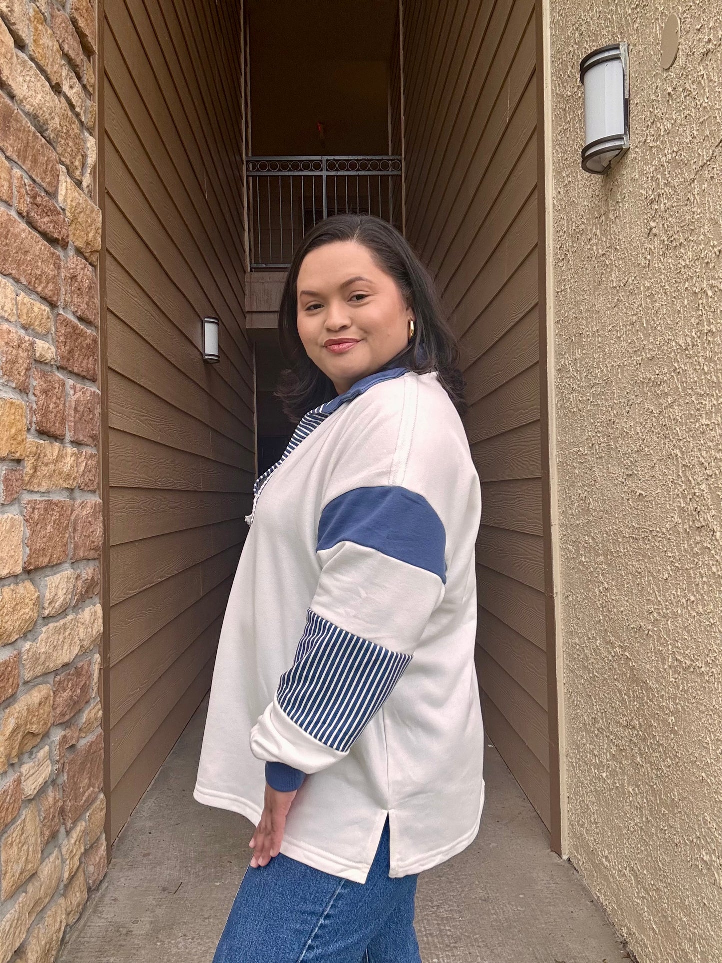 Cobalt Blue Sweatshirt